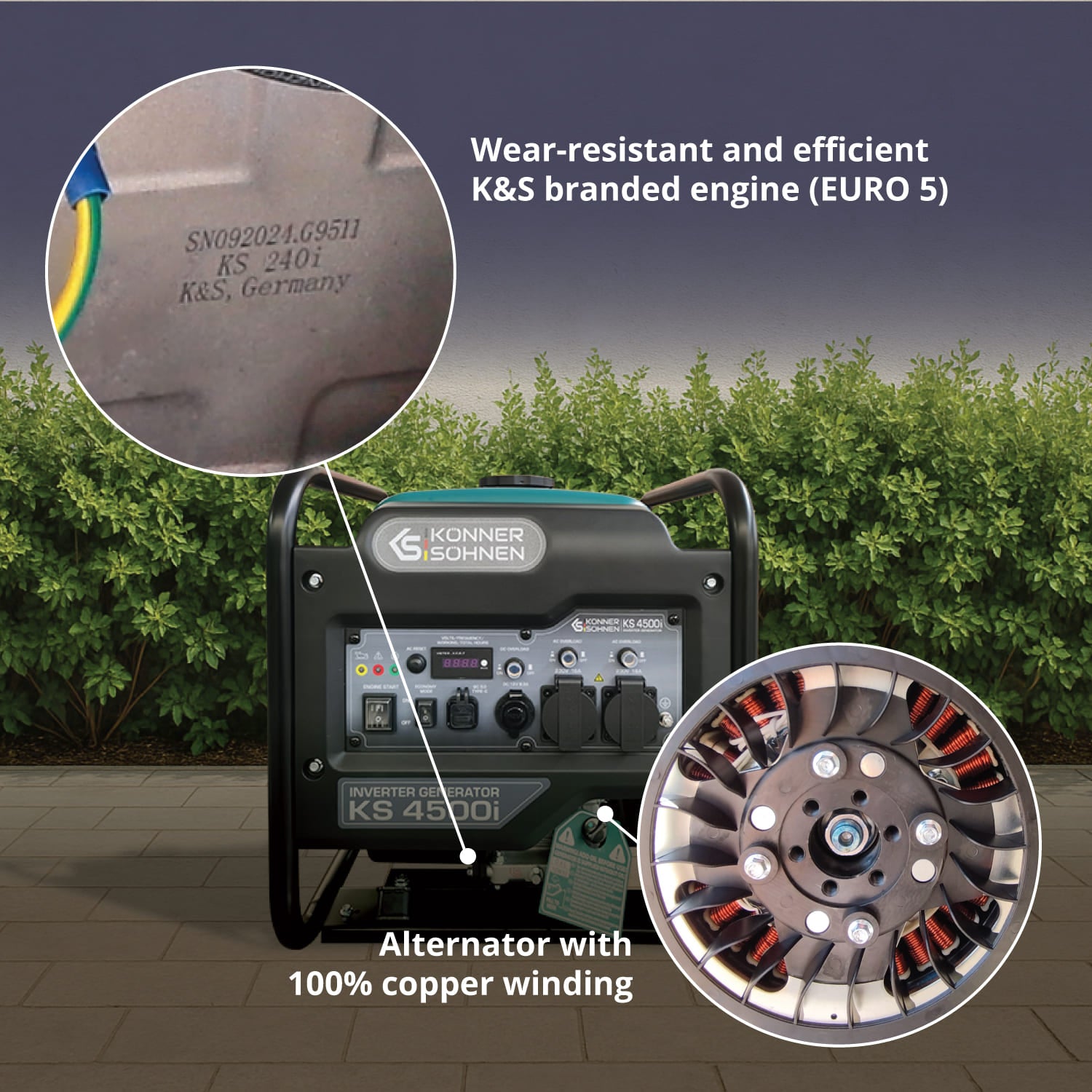 Inverter Generátor KS 4500i