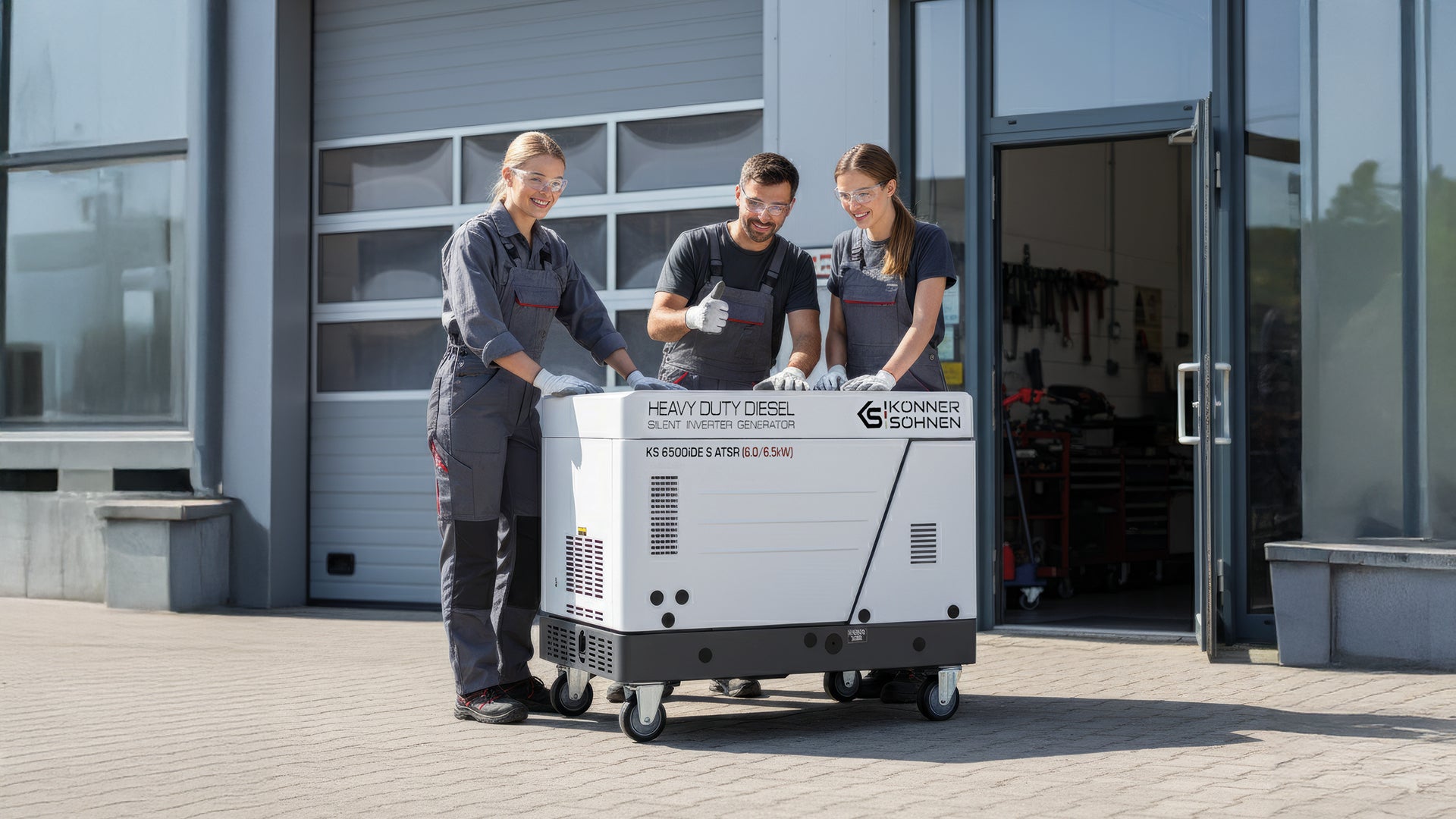 Könner & Söhnen KS 6500iDE S ATSR — a New-Level Diesel Inverter Generator