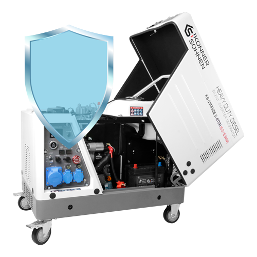 Carcasă insonorizată antivandal