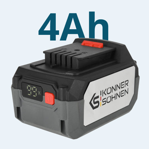 Capacitate de 4 Ah