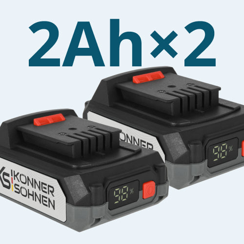 Capacitate 2 Ah ×2