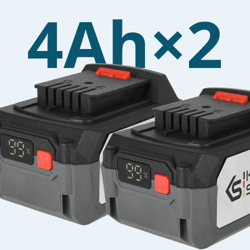 Capacitate 4 Ah ×2