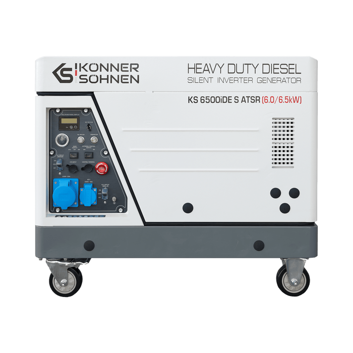 Generator invertor diesel în carcasă insonorizată KS 6500iDE S ATSR