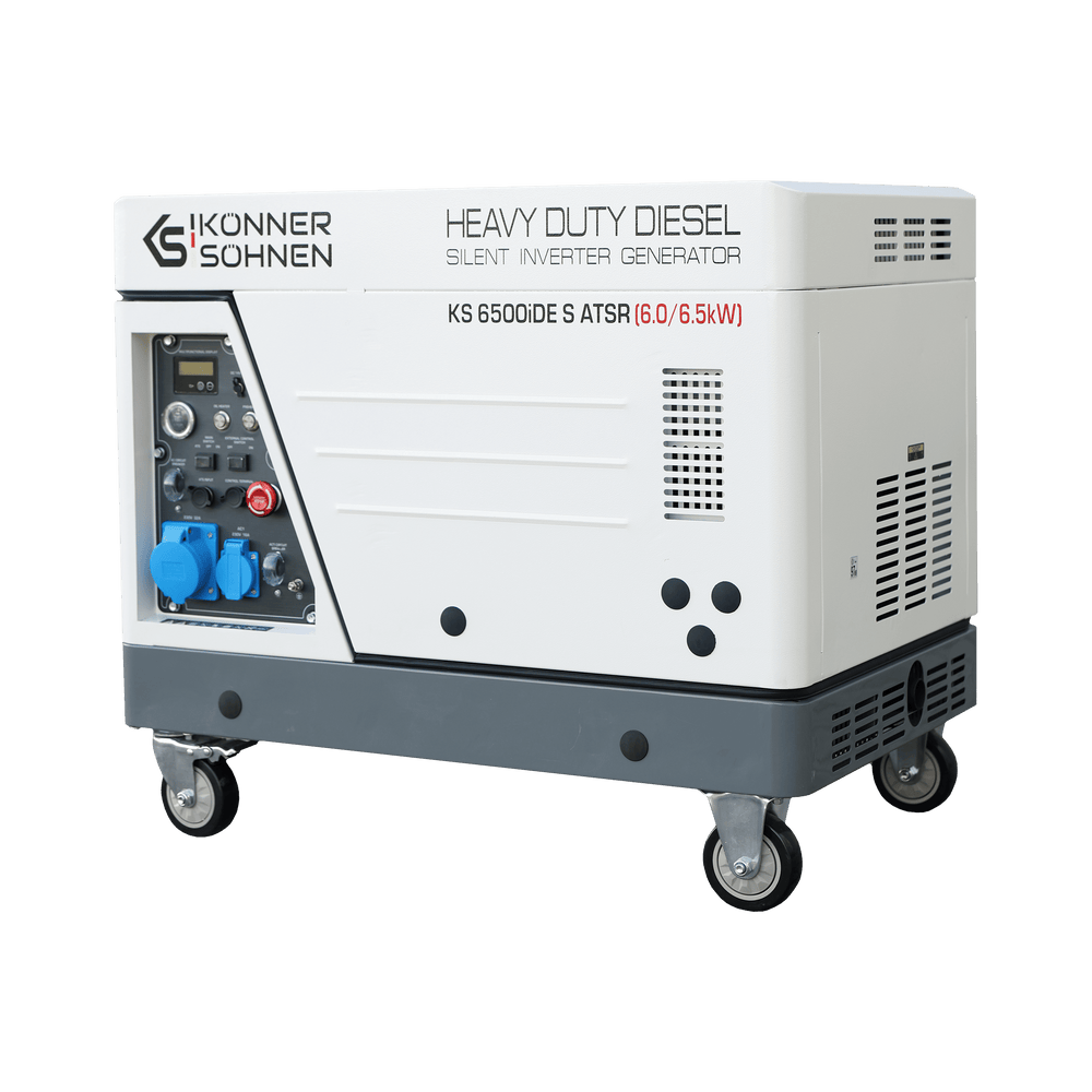 Generator invertor diesel în carcasă insonorizată KS 6500iDE S ATSR