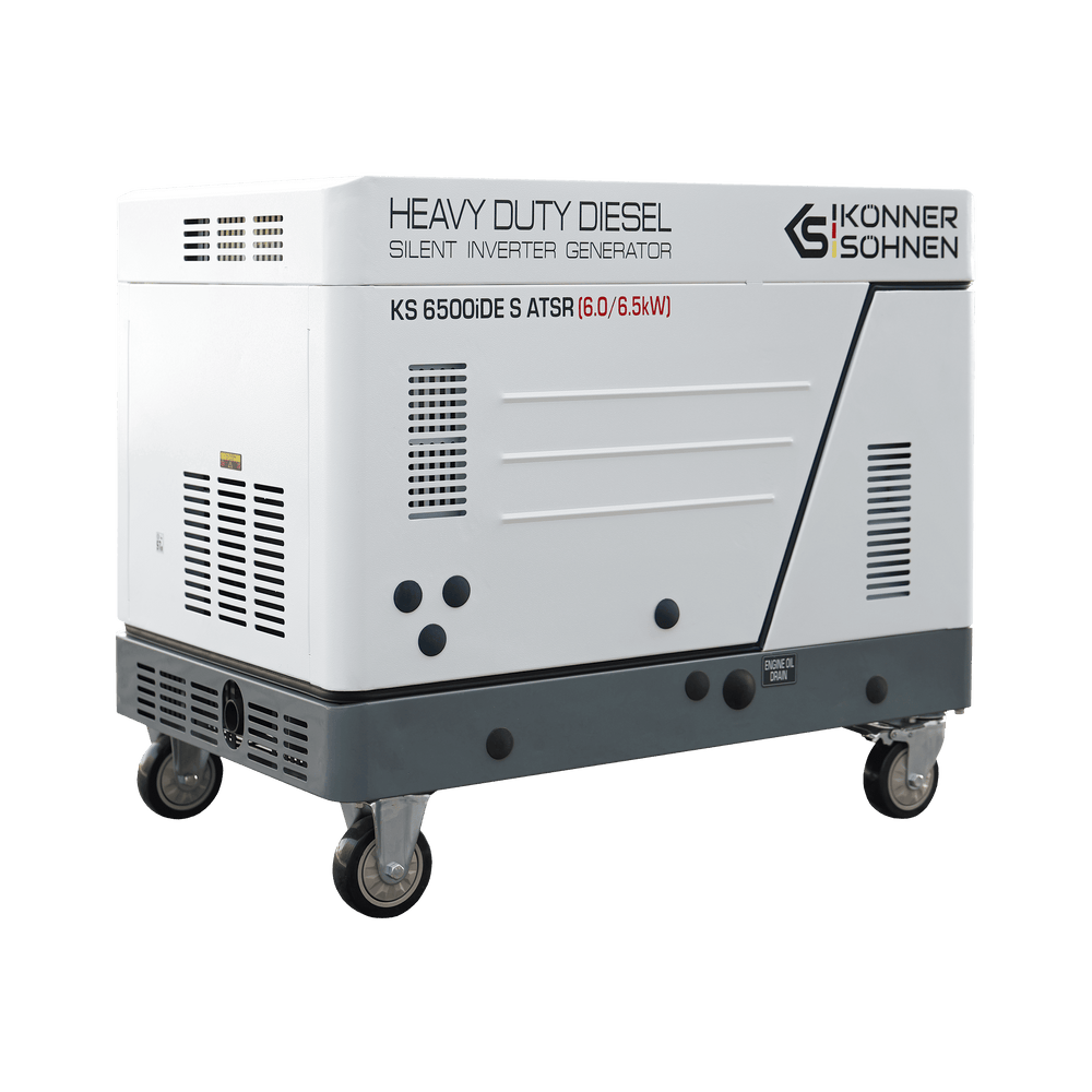 Generator invertor diesel în carcasă insonorizată KS 6500iDE S ATSR