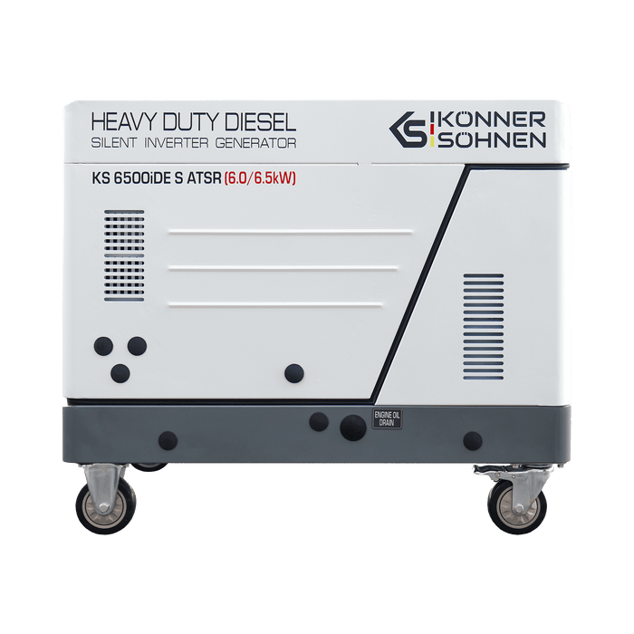 Generator invertor diesel în carcasă insonorizată KS 6500iDE S ATSR