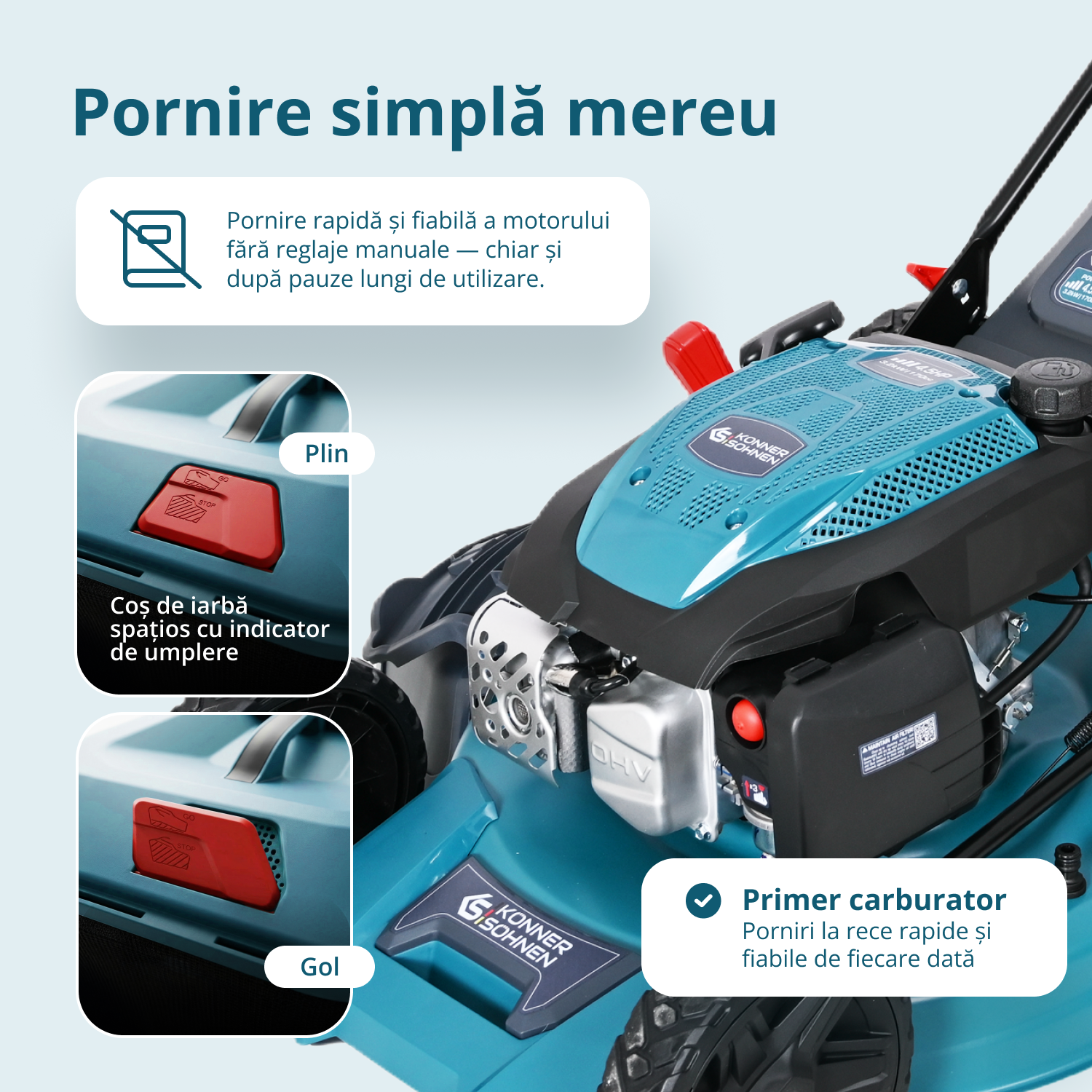 Cositoare pe benzina KS 51LMG-SP