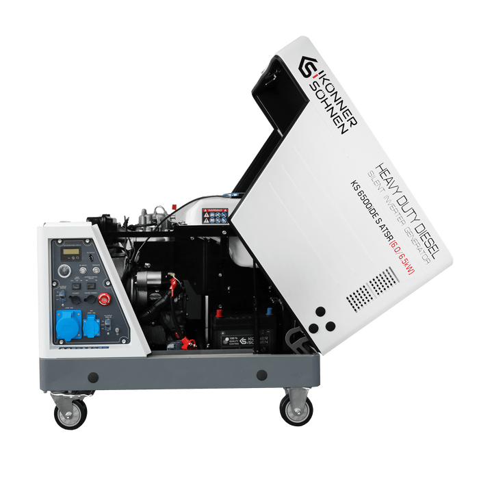 Generator invertor diesel în carcasă insonorizată KS 6500iDE S ATSR