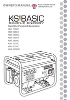 Benzingenerátor K&S BASIC 2022