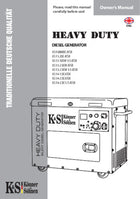 Diesel generators K&S 2022 Heavy Duty