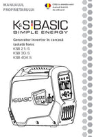 Generator invertor KSB 21i S, KSB 30i S, KSB 40iE S - 2025