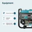 Gasoline generator "Könner & Söhnen" KS 10000E 1/3 thumbnail