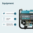 Gasoline generator "Könner & Söhnen" KS 10000E-3 thumbnail