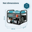Gasoline generator "Könner & Söhnen" KS 10000E-3 thumbnail