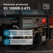 Generator pe benzina "Könner & Söhnen" KS 10000E-3 ATS thumbnail