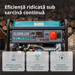 Generator pe benzina "Könner & Söhnen" KS 10000E-3 ATS thumbnail