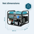 Gasoline generator "Könner & Söhnen" KS 10000E thumbnail
