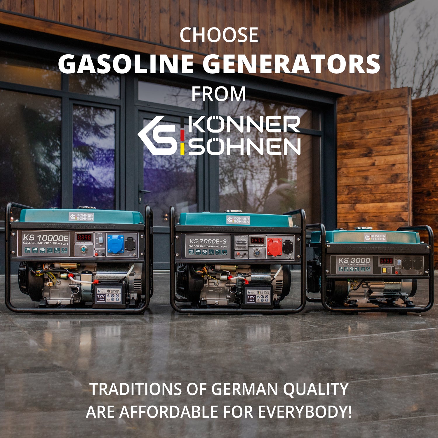 Generator pe benzina "Könner & Söhnen" KS 2900