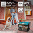 Generator pe gaz/benzina "Könner & Söhnen" KS 3000G thumbnail