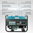 Generator pe gaz/benzina "Könner & Söhnen" KS 3000G thumbnail
