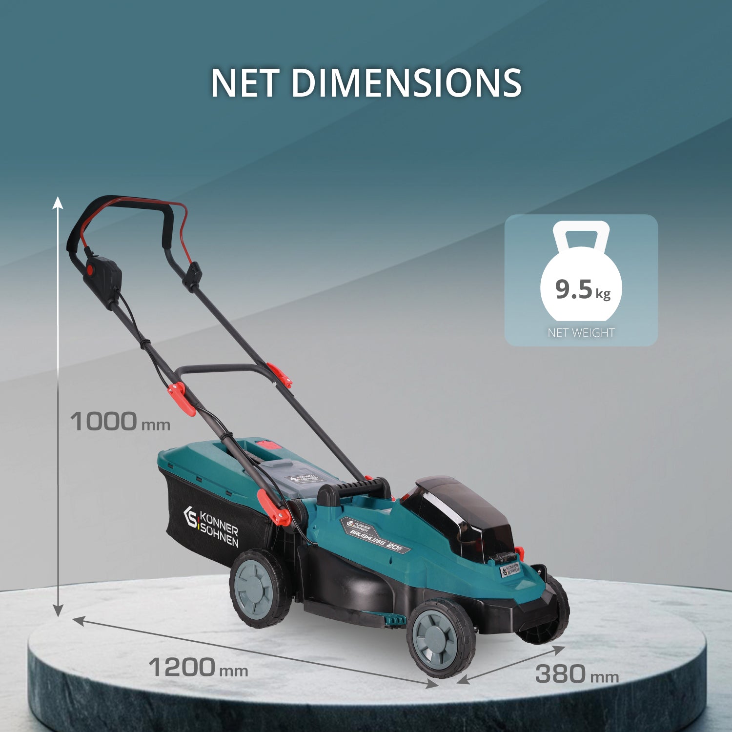 Vezeték nélküli fűnyíró KS 33LM-20V