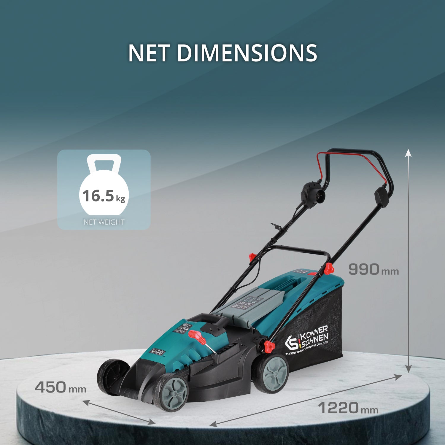 Elektromos fűnyíró KS 38LM-BL