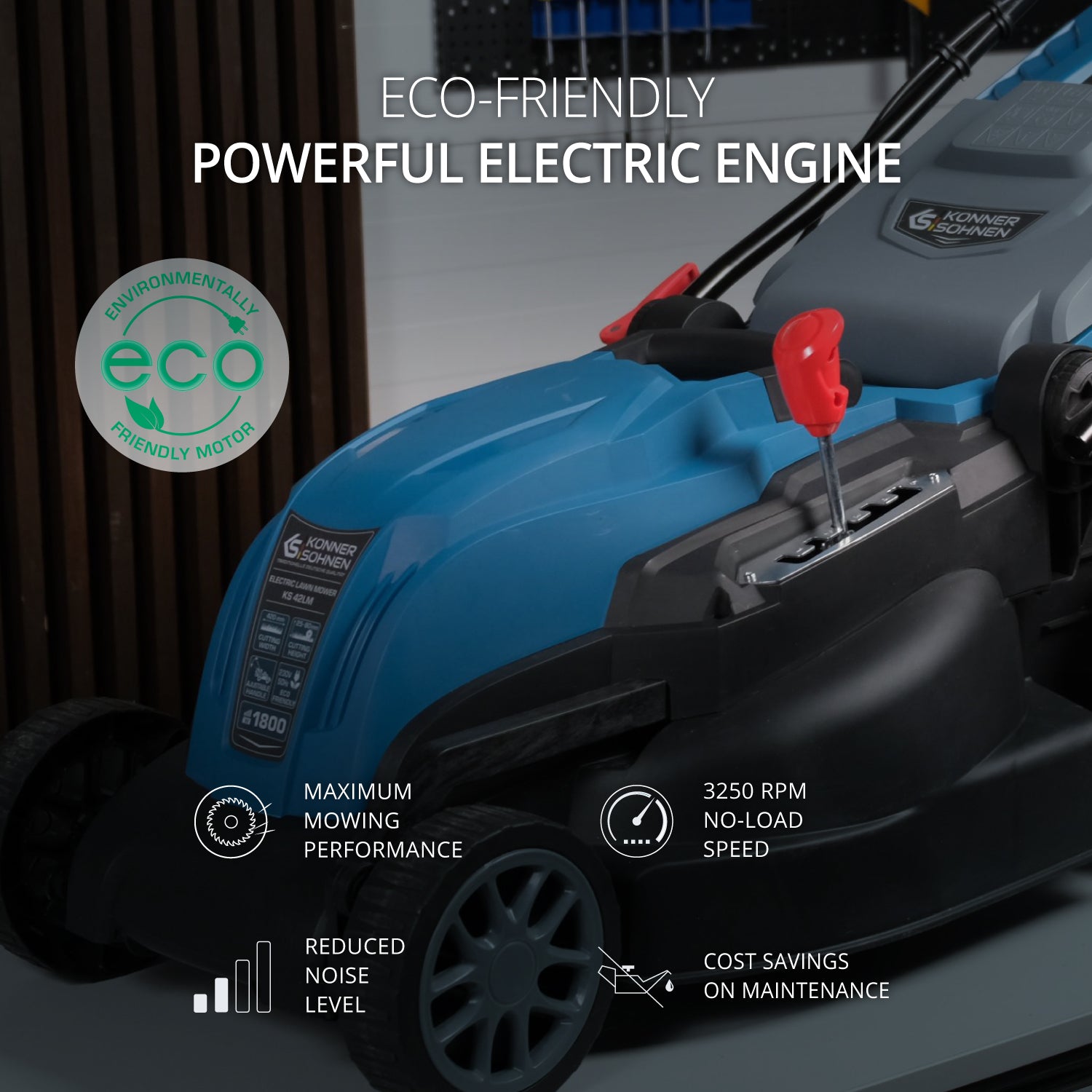Mașină de tuns iarba electrică KS 42LM - Cumpărați online în