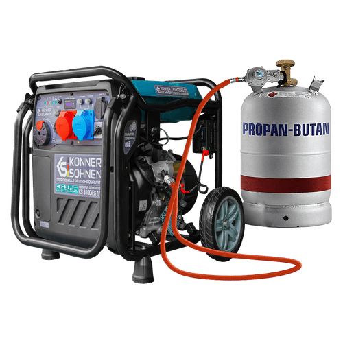 LPG/бензинов инверторен генератор KS 8100iEG 1/3
