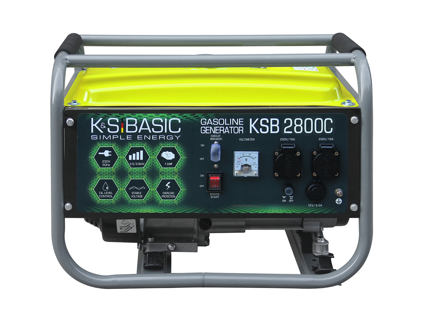 Generator pe benzină «K&S BASIC» KSB 2800C