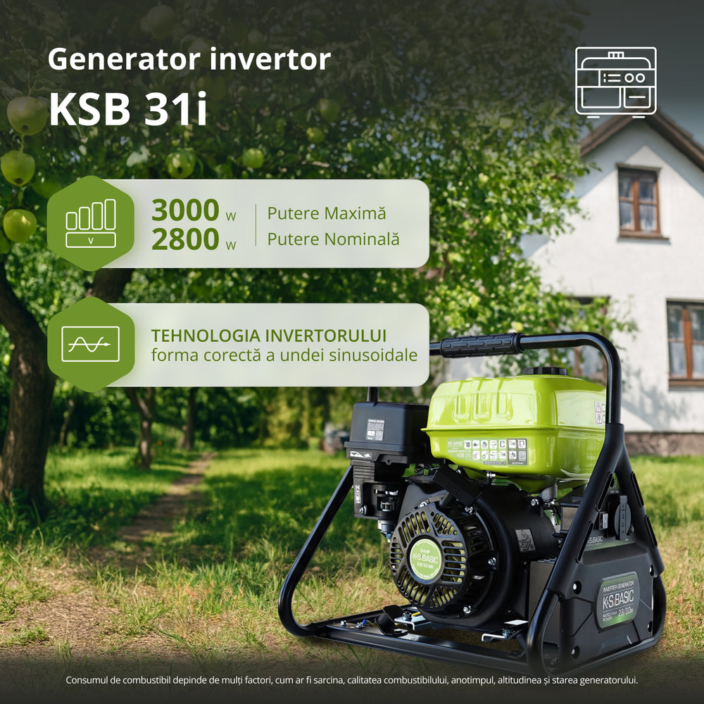 Inverter generátor KSB 31i