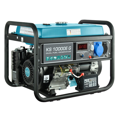 Generator pe gaz/benzina "Könner & Söhnen" KS 10000E G
