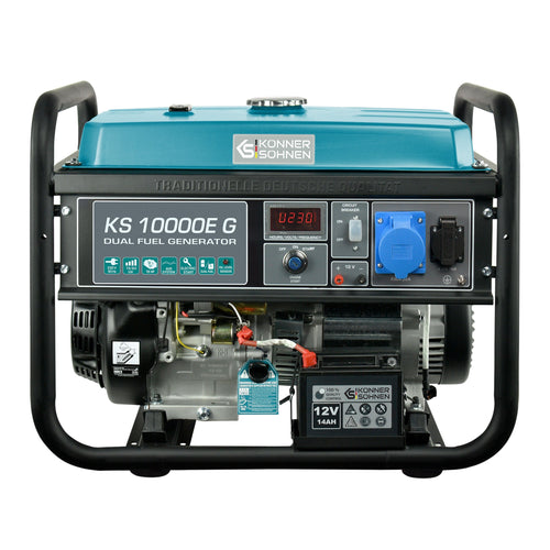 Generator pe gaz/benzina "Könner & Söhnen" KS 10000E G