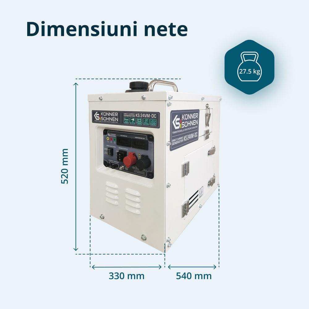 KS 24VM-DC Генератор с Постоянно Напрежение