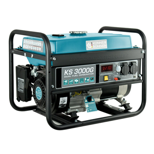 Generator pe gaz/benzina "Könner & Söhnen" KS 3000G