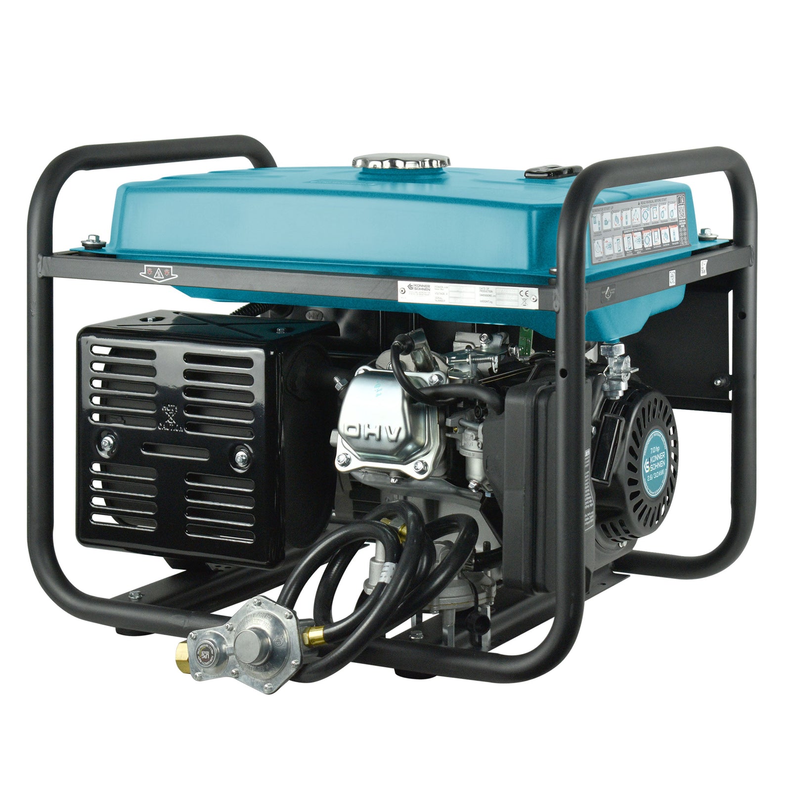 Generator pe gaz/benzina "Könner & Söhnen" KS 3000G