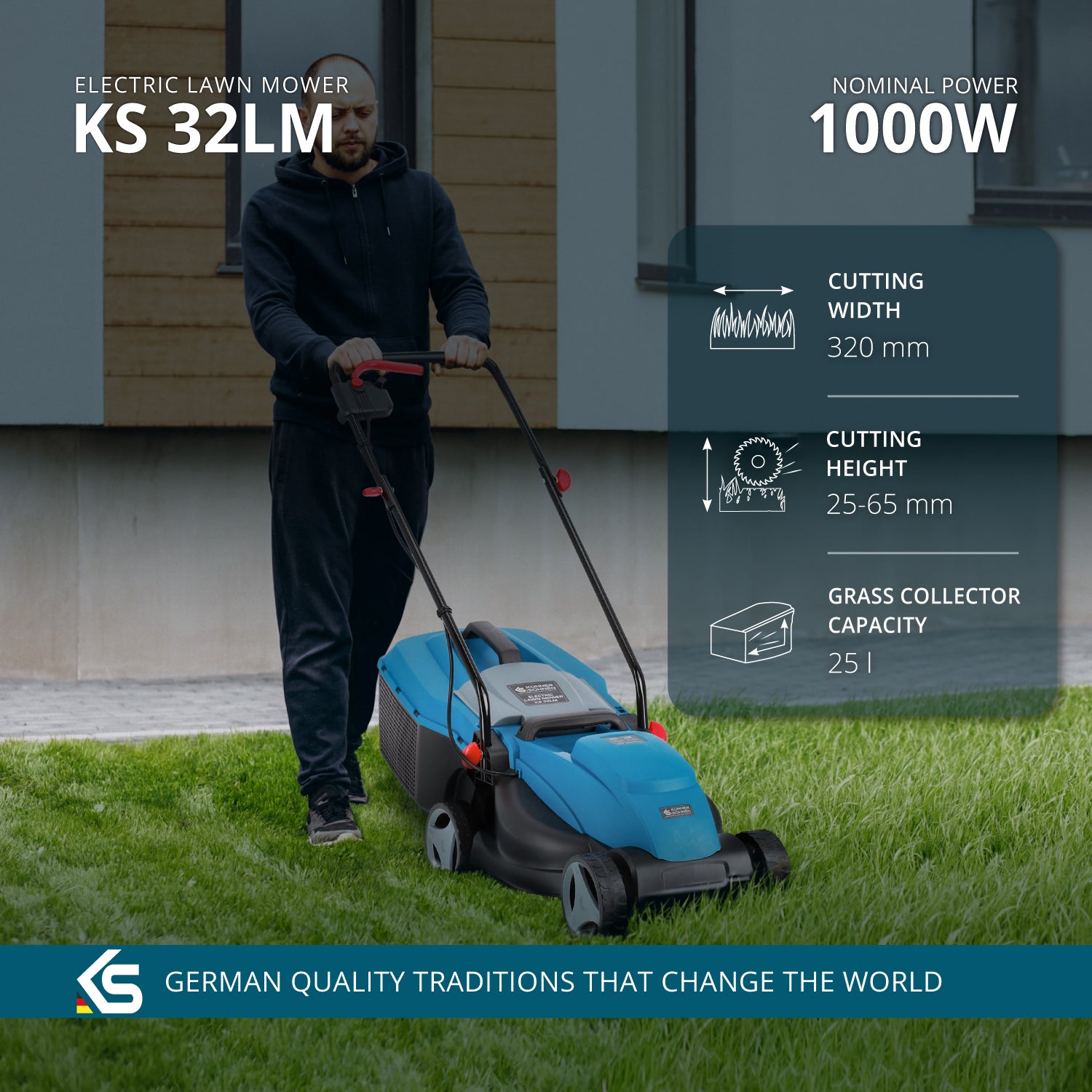 Elektromos fűnyíró KS 32LM