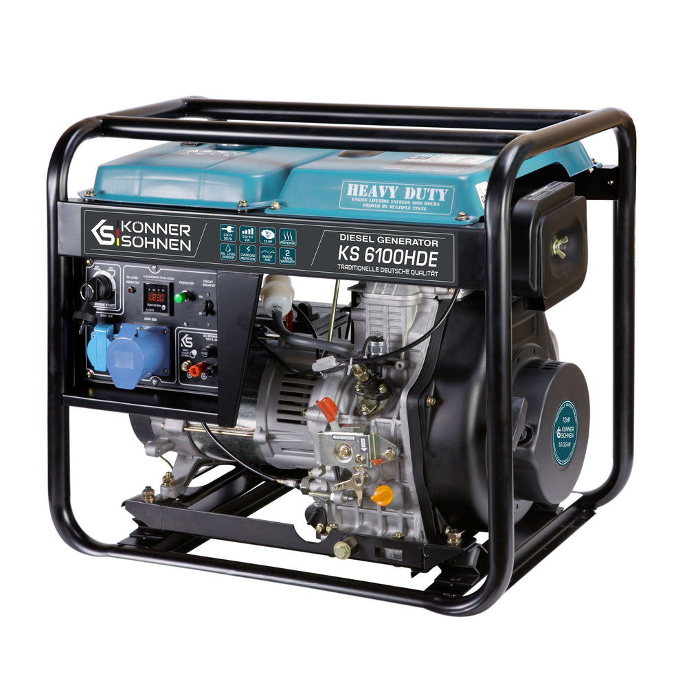 Generator diesel "Könner & Söhnen" KS 6100HDE (EURO V)