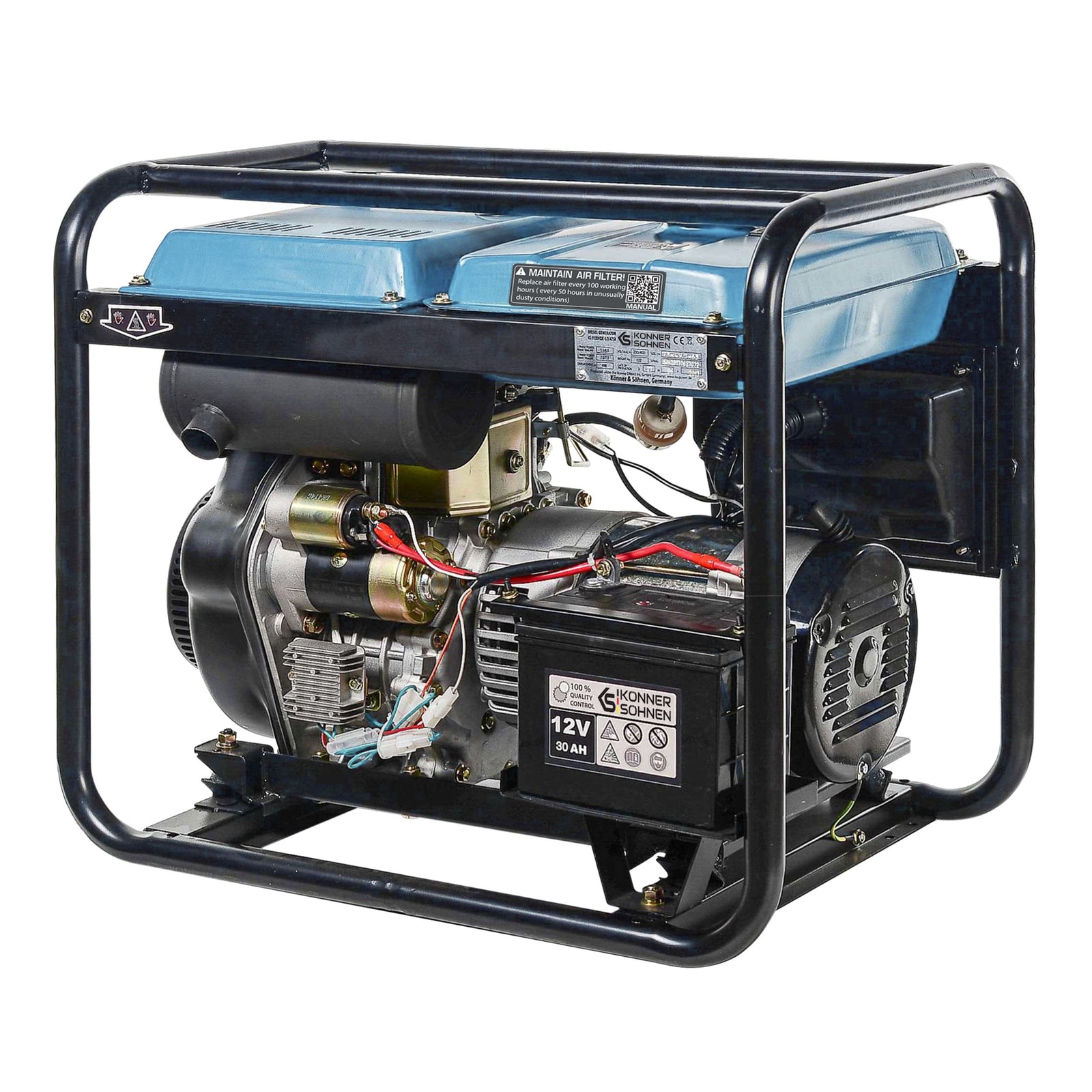 Generator diesel "Könner & Söhnen" KS 6100HDE (EURO V)