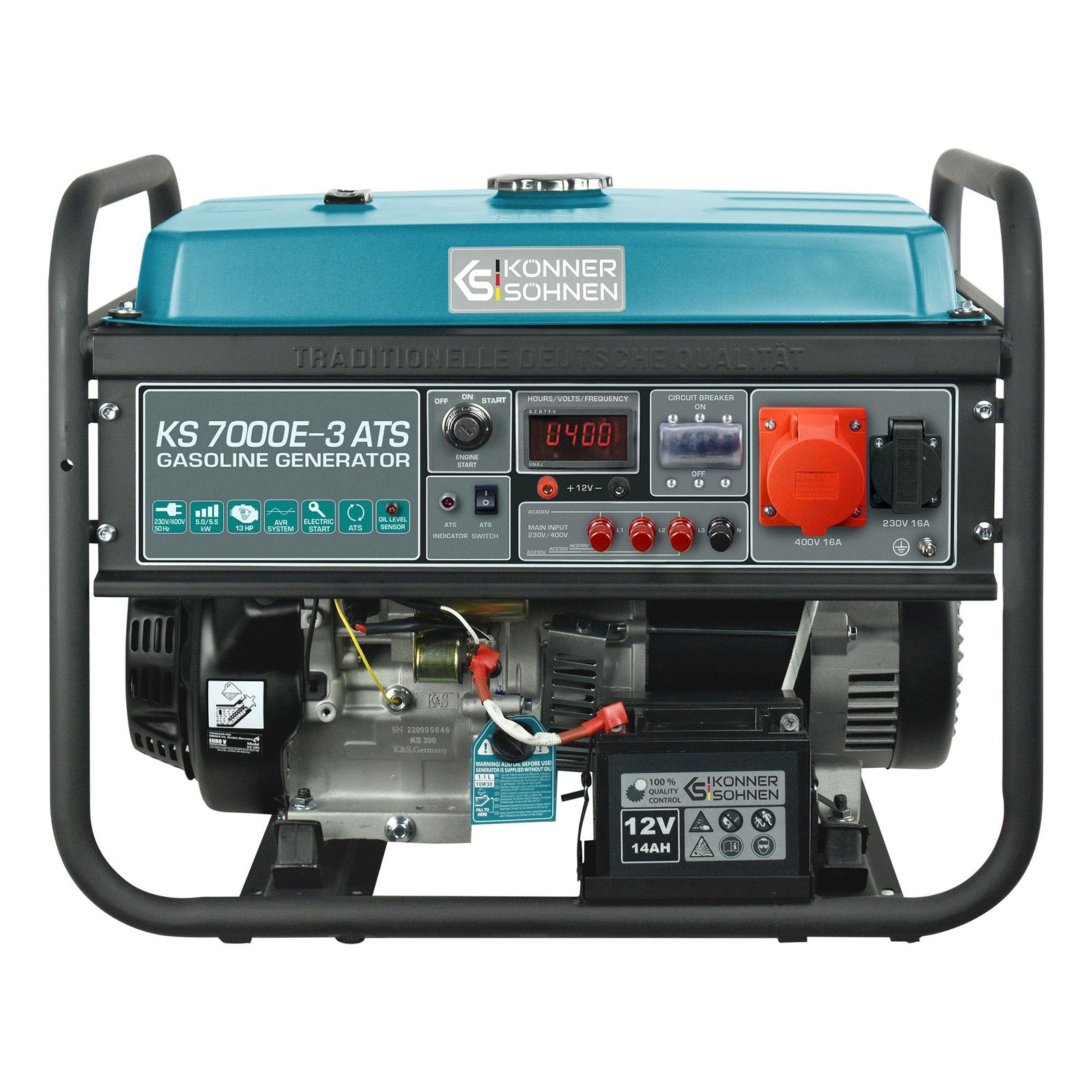 Generator pe benzina "Könner & Söhnen" KS 7000E-3 ATS
