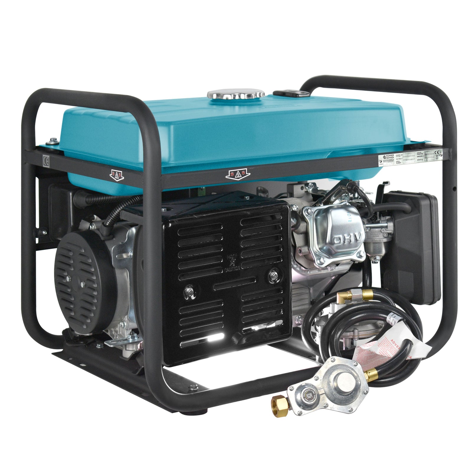 Generator pe gaz/benzina "Könner & Söhnen" KS 7000E G