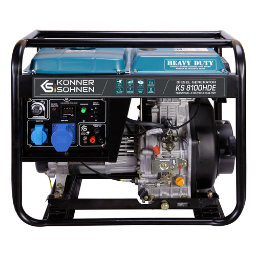 Diesel generator "Könner & Söhnen" KS 8100HDE (EURO V)