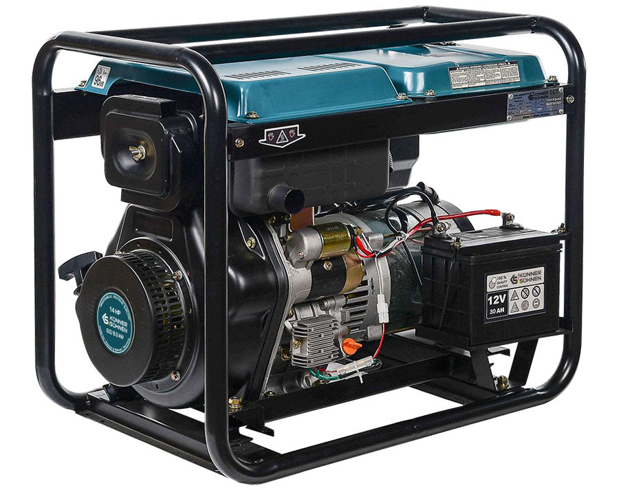 Diesel generator "Könner & Söhnen" KS 8100HDE (EURO V)