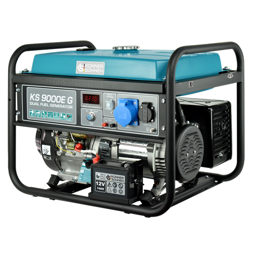 Generator pe gaz/benzina "Könner & Söhnen" KS 9000E G