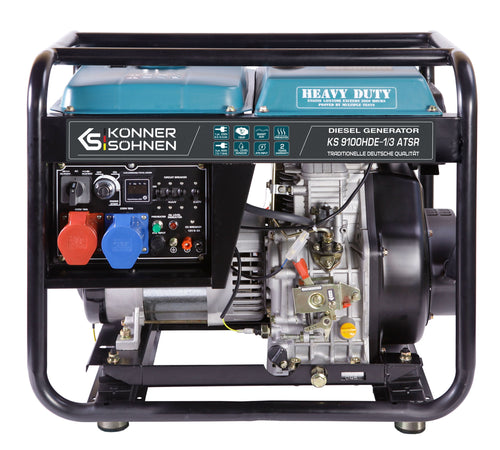 Diesel generator "Könner & Söhnen" KS 9100HDE-1/3 ATSR (EURO V)
