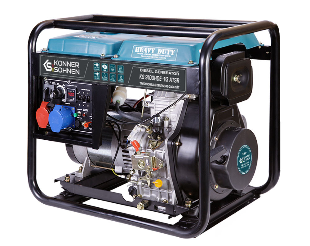 Diesel generator "Könner & Söhnen" KS 9100HDE-1/3 ATSR (EURO V)