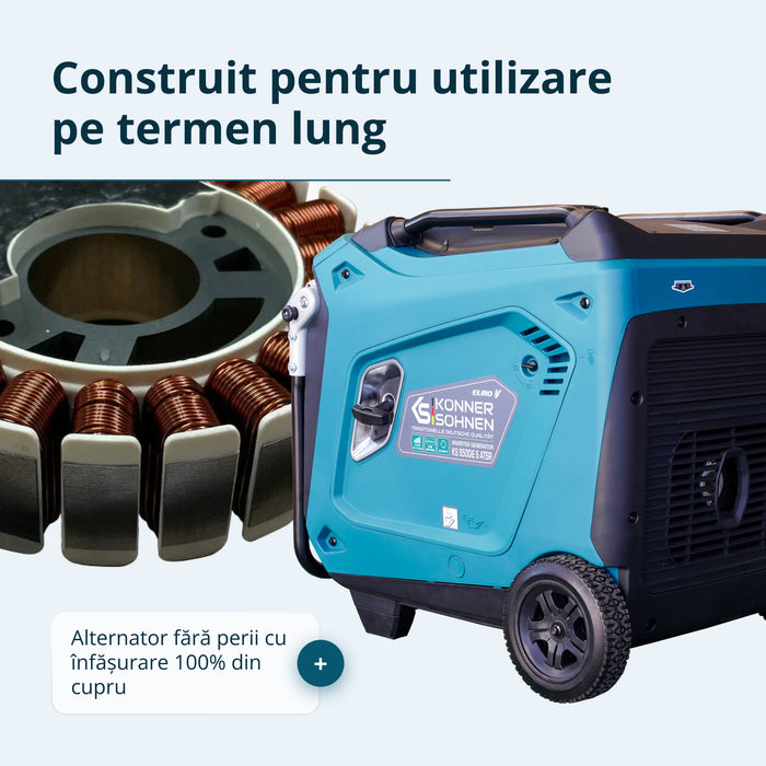 Generator invertor KS 9500iE S ATSR
