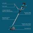 Trimmer de tuns iarbă cu acumulator KS BCT-40V thumbnail