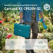 Foarfecă de grădină fără fir KS CPS20V-32 Case thumbnail