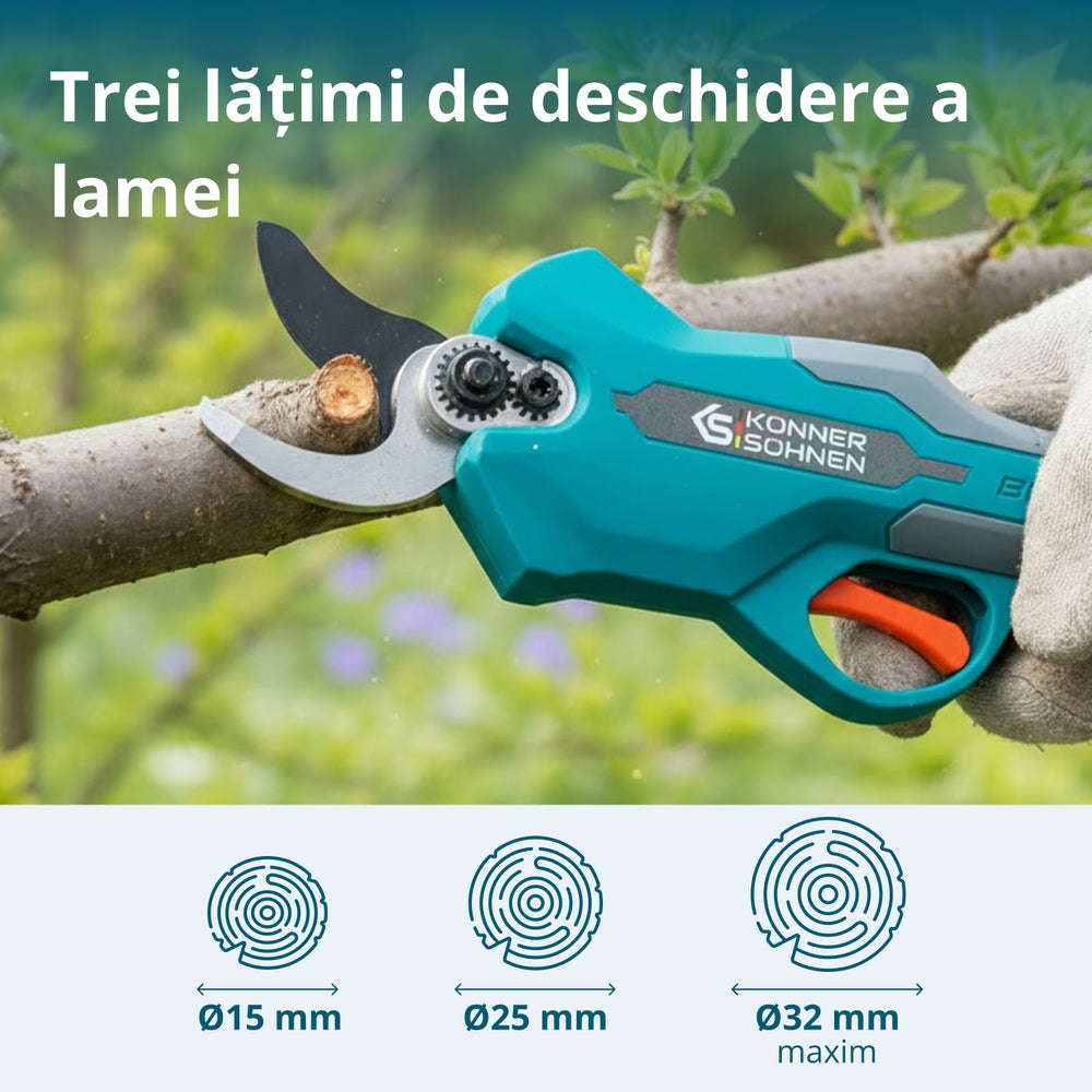 Foarfecă de grădină fără fir KS CPS20V-32