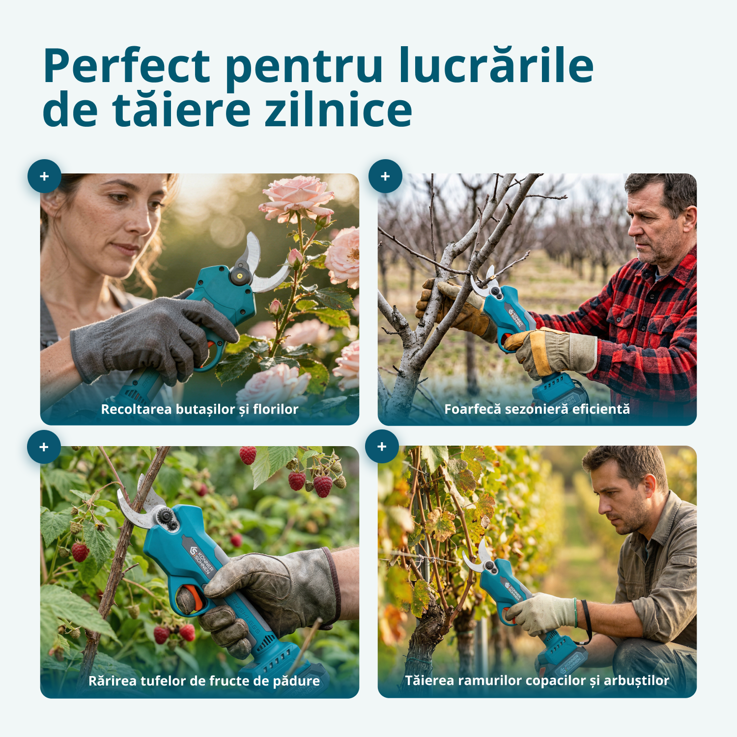 Foarfecă de grădină fără fir KS CPS20V-32